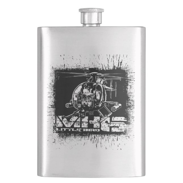 MH6 Little Bird Flasks Fickplunta (Framsidan)