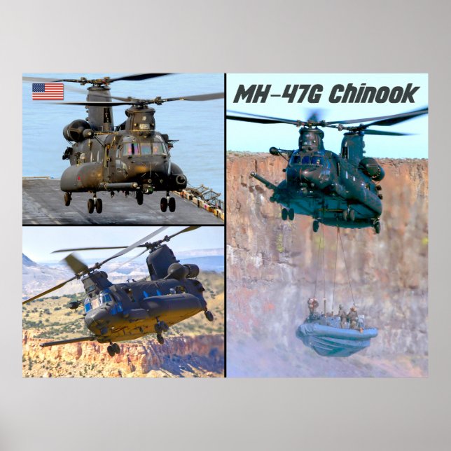 MH-47 G KINOOK POSTER (Framsidan)