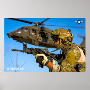 MH-60 M BLACK HAWK POSTER