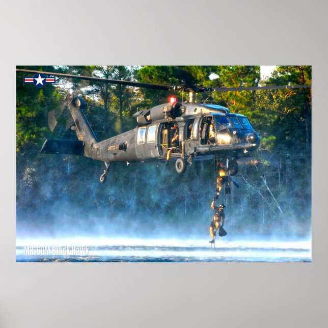 MH-60 M BLACKHAWK POSTER (Framsidan)