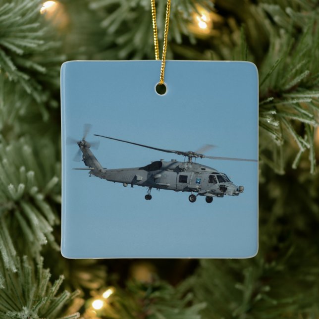 MH-60R Seahawk Julgransprydnad Keramik (Träd)