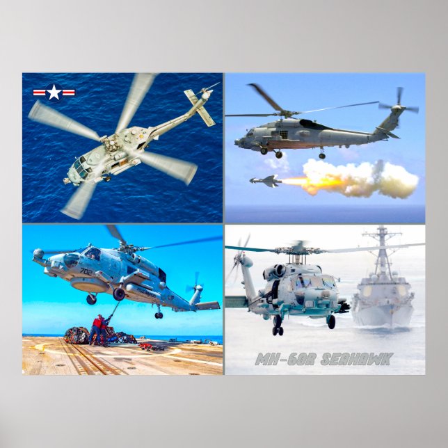 MH-60R SEAHAWK POSTER (Framsidan)