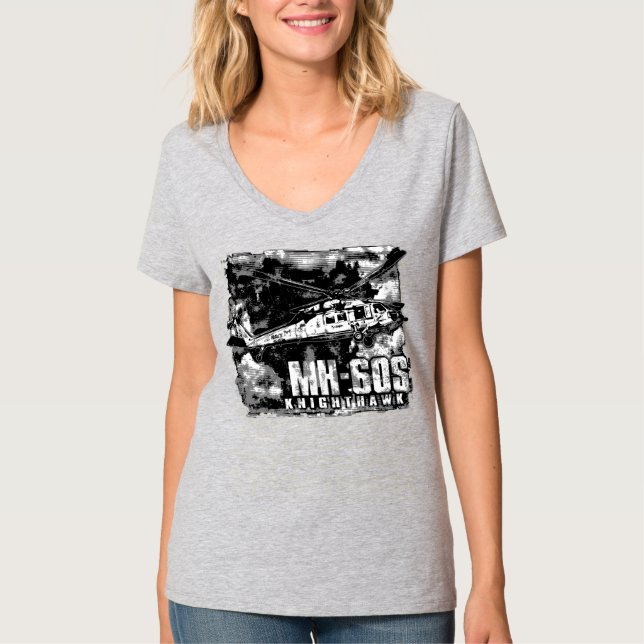 MH-60S Knighthawk T Shirt (Framsida)