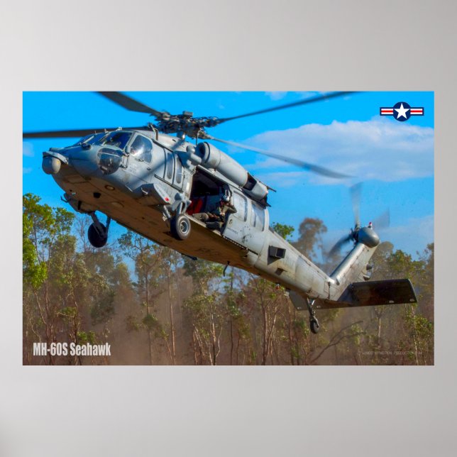 MH-60S SEAHAWK POSTER (Framsidan)