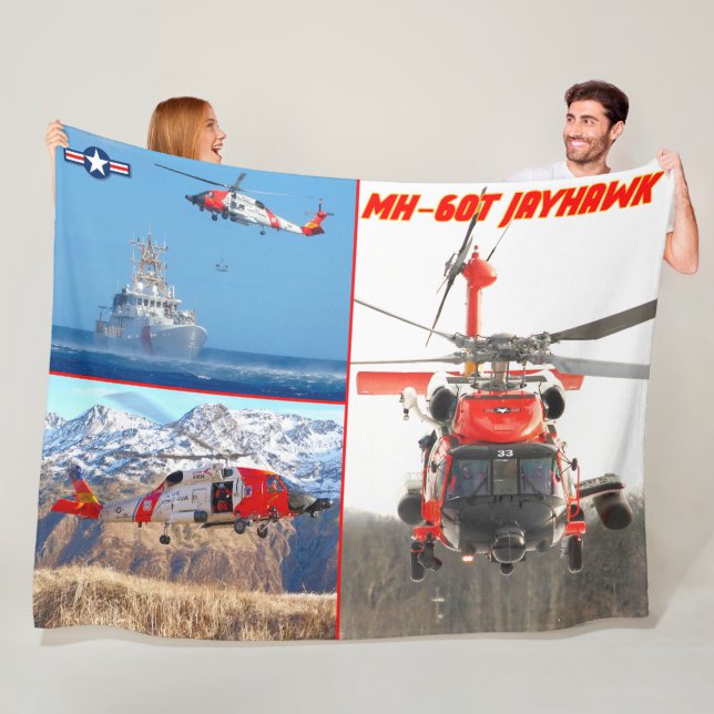 MH-60T JAYHAWK FLEECEFILT (På plats)