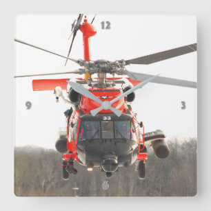MH-60T JAYHAWK FYRKANTIG KLOCKA