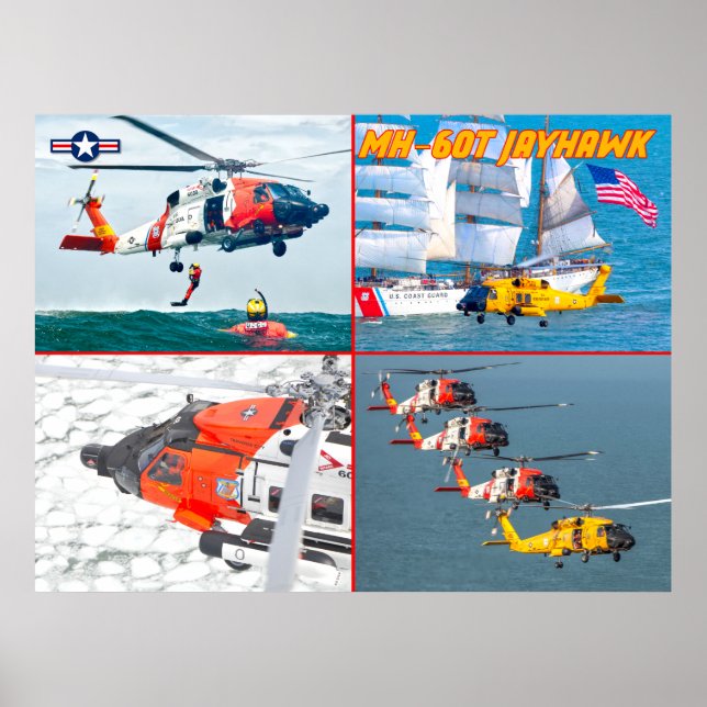 MH-60T JAYHAWK POSTER (Framsidan)