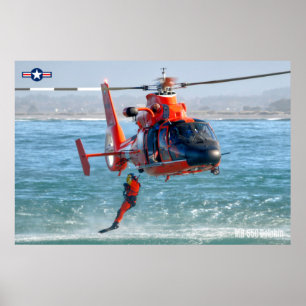 MH-65C-DOLFIN POSTER
