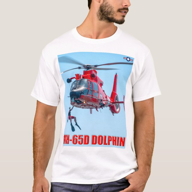 MH-65D-DOLFIN T SHIRT (Framsida)