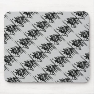 MH-6 Little Bird Mouse Pad Musmatta