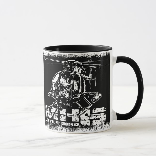 MH-6 Little Bird Ringer Coffee Mugg (Höger)