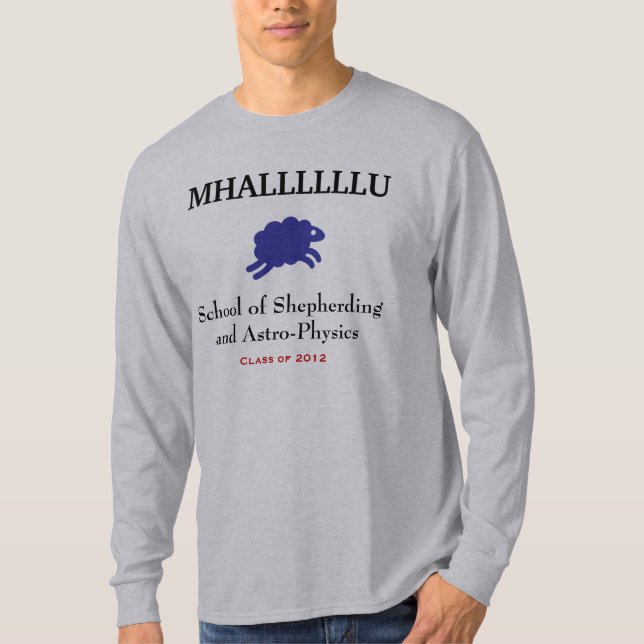 MHALLLLLLU-klassikerutslagsplats T-shirt (Framsida)