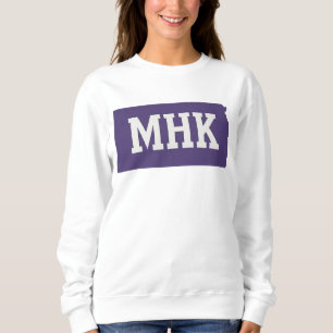 MHK Kansas   Manhattan KS State-förkortning T Shirt
