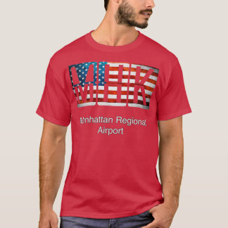 MHK Manhattan Regional Airport T Shirt