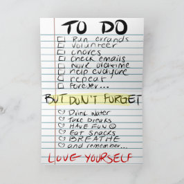 MHM - Self Kärlek Kort