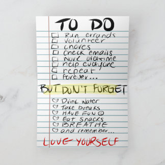 MHM - Self Kärlek Kort