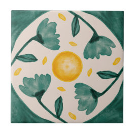 MHN-Grönt- och Gult-panelsamling Kakelplatta