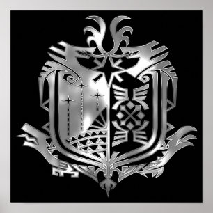MHW Metall Emblem Poster
