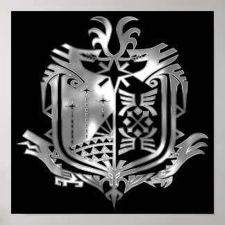 MHW Metall Emblem Poster
