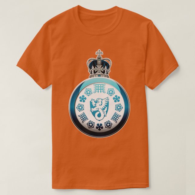 MI5 Militärunderrättelseavdelning 5 Roundel för T Shirt (Design framsida)