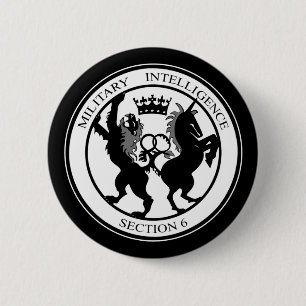 MI6-Logotyp Knapp