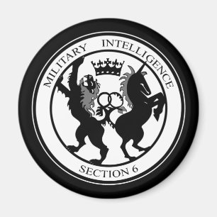 MI6-Logotyp Magnet