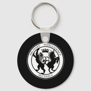 MI6-Logotyp Nyckelring