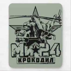 Mi-24 Sovjetisk stor helikopter Musmatta