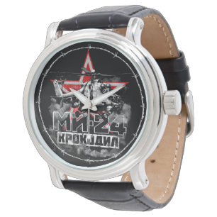 Mi-24 Sovjetisk storhelikopter Armbandsur