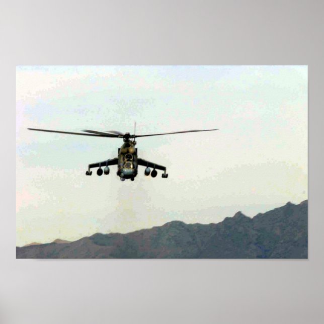 MI-35 Hind Poster (Framsidan)