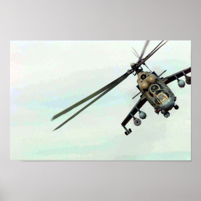 MI-35 Hind Poster (Framsidan)