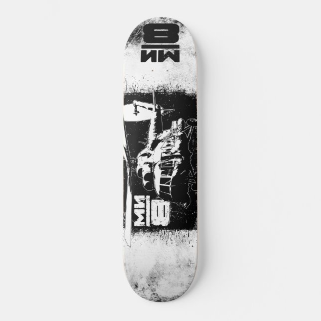 Mi-8 Skateboard Bräda 20,5 Cm (Framsida)