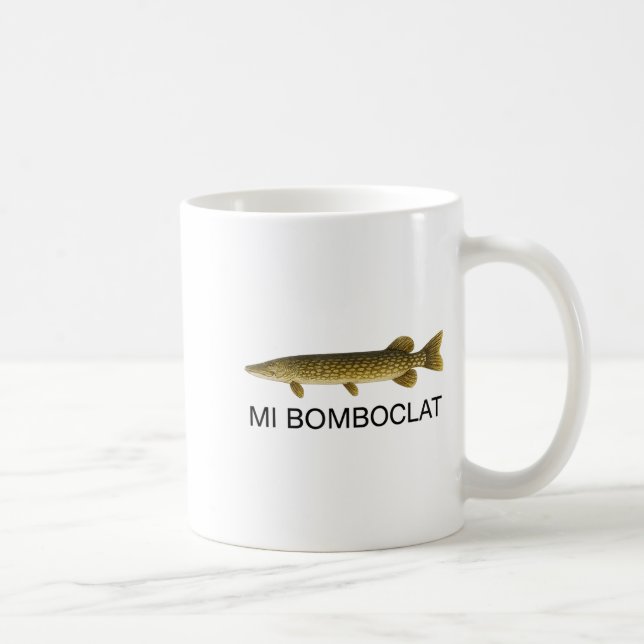 Mi Bomboclat Funny Fish Jamaican Slang Graphic  Kaffemugg (Höger)