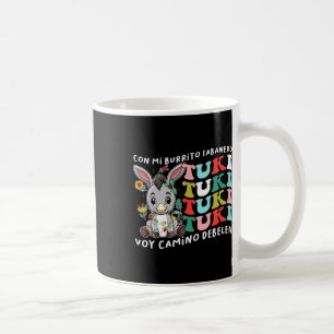 Mi Burrito Sabanero Mexican Tuki Tuki Donkey Latin Kaffemugg