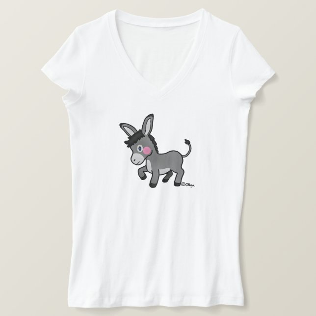 Mi burro tee shirt (Design framsida)