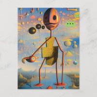 Mi cara de guerra - Ken Gage Surreal Art