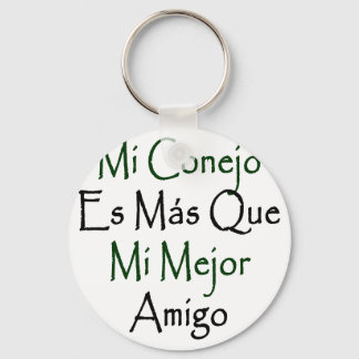 Mi Conejo Es Mas Que Mi Mejor Amigo Nyckelring
