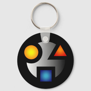 MI cryptic logo keychain Nyckelring