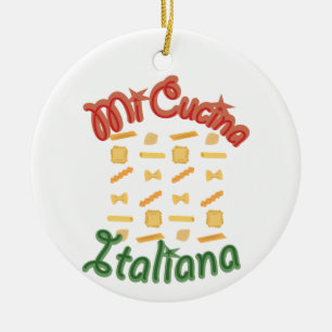 Mi Cucina Italiana Julgransprydnad Keramik