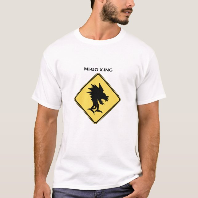 Mi-Gå att korsa T-shirt (Framsida)