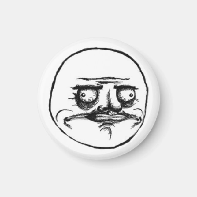 Mi Gusta Round Magnet 1 (Framsidan)