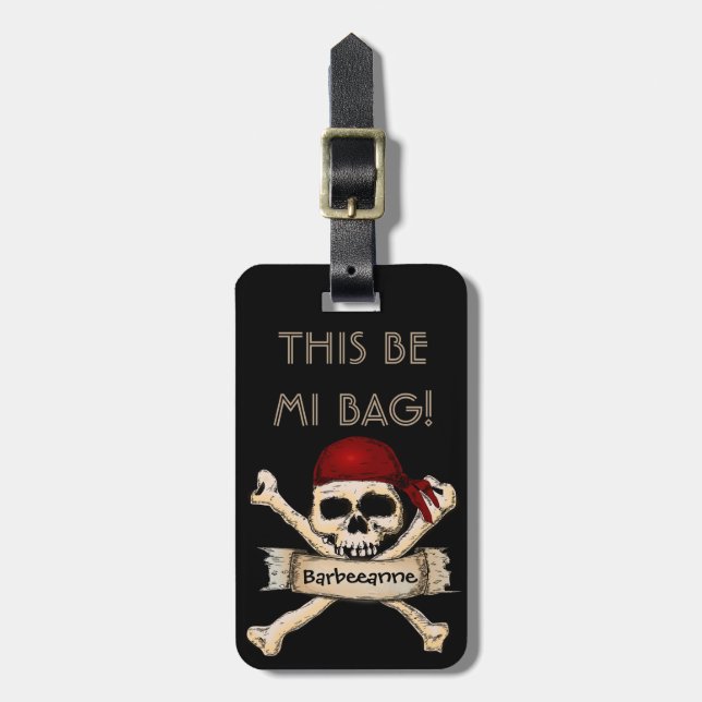 Mi hänger lös bagagebricka (Vertikal Framsida)