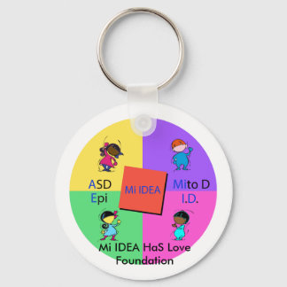 Mi IDEA HaS Kärlek Foundation Keychain Nyckelring