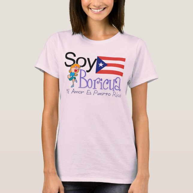 Mi-kärlek Es Puerto Rico Tröja (Framsida)