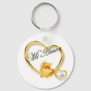 Mi-kärlek Keychain Nyckelring
