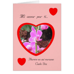 Mi-kärlekPor ti San Valentin Hälsningskort