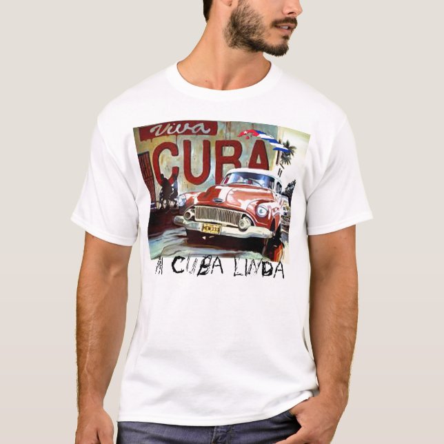 Mi-KubaLinda skjorta T-shirt (Framsida)