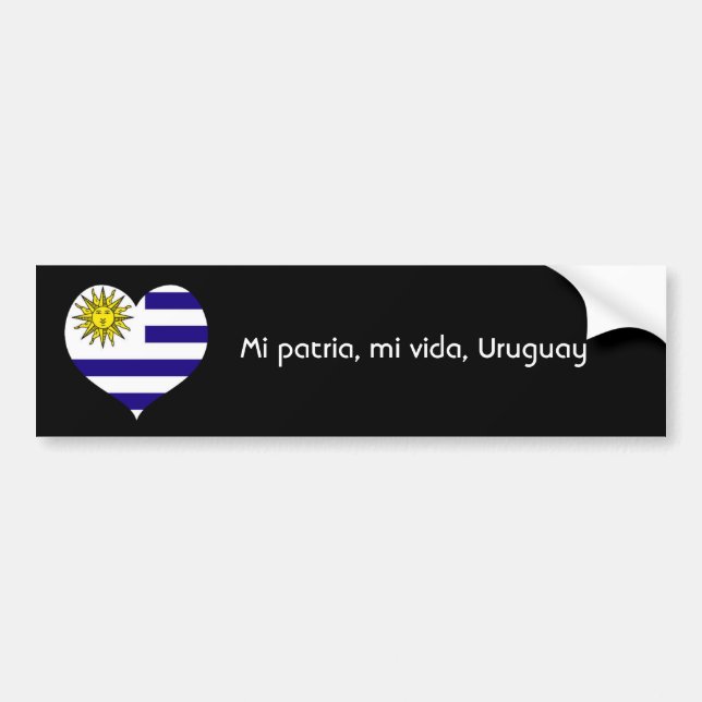 Mi-patria, mi-vida, Uruguay Bildekal (Framsidan)