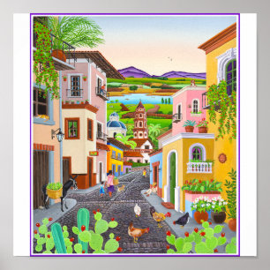 Mi Pueblito Poster