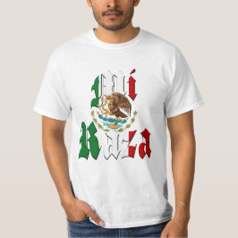 MI RAZA Mexican Flagga T Shirt